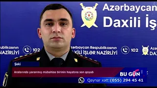 Şəkidə oğul atasını öldürüb