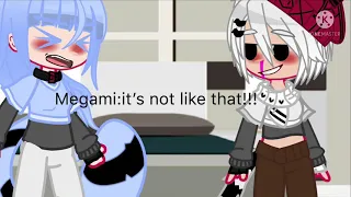 ✨💢IT NOT LIKE THAT!!💢| meme | yansim au | megami x ayano | Student council day off part 2✨