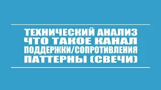 Технический анализ: что такое каналы (тренды), паттерны, поддержки/сопротивления