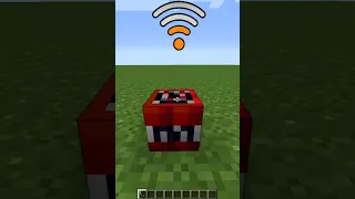 TNT WITH DIFFERENT WI-FI in MINECRAFT! #shorts