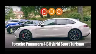 Porsche Panamera 4 E-HYBRID SPORT TURISMO : 1er ESSAI !