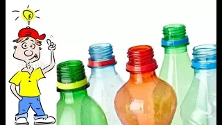 ИЗ ПЛАСТИКОВЫХ БУТЫЛОК. Творческие идеи с мира по нитке  /Creative ideas of using plastic bottles