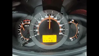 2010 Toyota rav4 2.4 0-160km/h