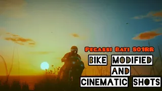 Pegassi Bati 801RR || Bike modified And cinematic shots video|| GTA5 ||