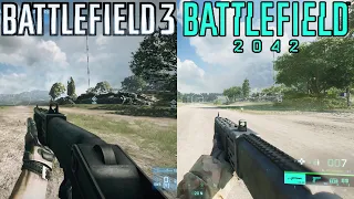 Battlefield 3 vs Battlefield 2042 | SPAS-12