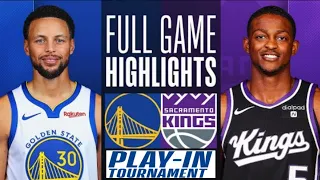 Golden State Warriors vs Sacramento Kings Full Game Highlights | NBA LIVE TODAY