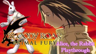 Bloody Roar Primal Fury - Alice, the Rabbit Playthrough