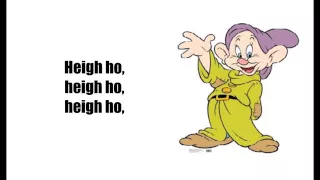 Snow White - Heigh Ho (Lyrics)