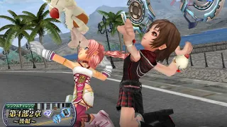 DFFOO [JP][Act 4 Ch 2 Part 2] Iris throwing a moogle doll to copy others' homework