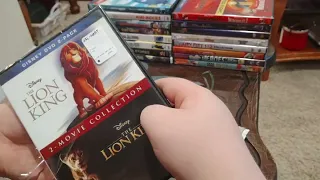 The Lion King: 2-Movie Collection DVD Unboxing (Grandma's House Version)