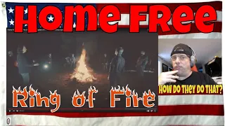 Home Free - Ring of Fire (featuring Avi Kaplan of Pentatonix) [Johnny Cash Cover] - REACTION