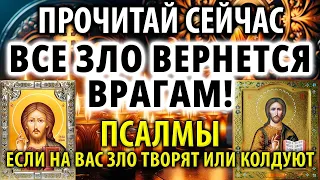 ЕСЛИ НА ВАС ВРАГИ ЗЛО ТВОРЯТ, КОЛДУЮТ, НАПАДАЮТ! Псалмы от врагов, Псалом 3, 24, 26, 41, 139