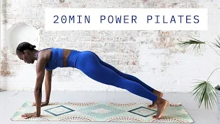 20 MIN FULL BODY WORKOUT - POWER PILATES FOR STRENGTH AND ENERGY