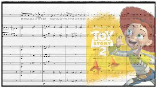 CUANDO ALGUIEN ME AMABA TOY STORY 2 PARA CUERDAS Y PIANO/when she loved me🎶PDF SCORE PARTITURE