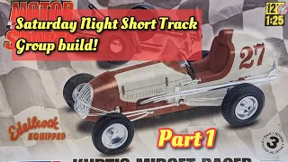 Revell Kurtis Midget Racer build Part 1
