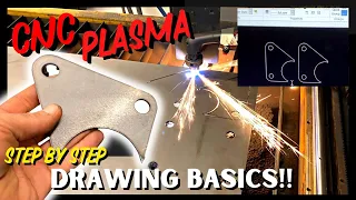 Beginner Introduction to AutoCAD 2D Drawing & Cutting CNC Plasma Parts