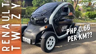 Renault Twizy: First Drive [TINY ELECTRIC CAR!]