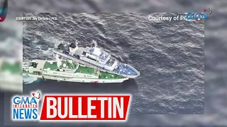 PCG: BRP Sindangan at barko ng China Coast Guard, nagkabanggaan... | GMA Integrated News Bulletin