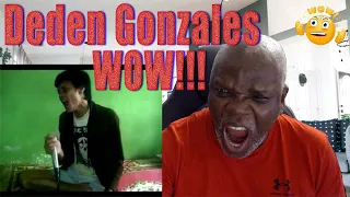 Deden Gonzales reaction - SHE'S GONE (STEEL HEART cover) Indonesia