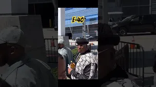 E-40's bodyguard snaps on Joy of Everything #e40 #bodyguard #hiphop #earlsteveNs #betawards