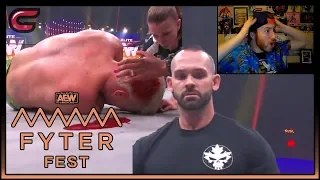 Shawn Spears (Tye Dillinger) Turns Heel And Busts Open Cody's Head |AEW Fyter Fest June 29th 2019|