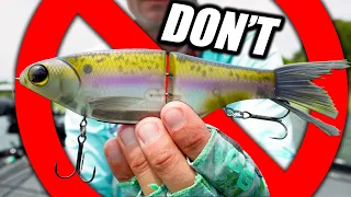 The CHAD SHAD Doesn't Work!!!  What's Your Best Follow Up LURE?