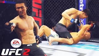 Chan Sung Jung "The Korean Zombie" - Slowing Down The Pace - EA Sports UFC 2 Online Gameplay