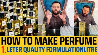 How to make perfume | How to make perfume | Sauvage Dior  | Perfume business with low investment .