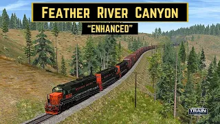 Train Simulator | Feather River Canyon ""Enhanced"" | #trainsimulator