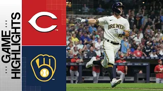 Reds vs. Brewers Game Highlights (7/24/23) | MLB Highlights