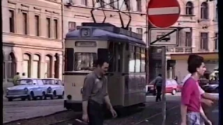 Görlitz Stadtverkehr im Oktober 1991