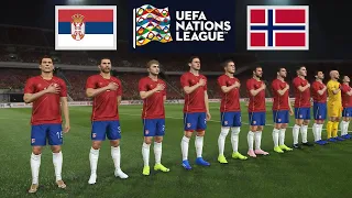 Serbia vs Norway ● UEFA Nations League 2022/23 | 2 June 2022 Gameplay