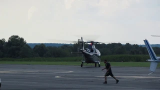 Augusta A109E Power Departure at Princeton Airport (39N)