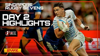 A BREATHLESS final day! | Singapore Sevens Day 2 Highlights