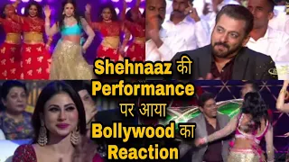 Shehnaaz की Performance पर आया Bollywood का Reaction|| Salman Khan Shehnaaz Gill Umang 2022