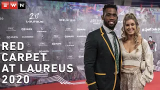 South African sports heroes shine on the 2020 Laureus World Sports Awards red carpet