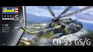 Building the 1/48 Revell CH-53 GS/G. Part 2.