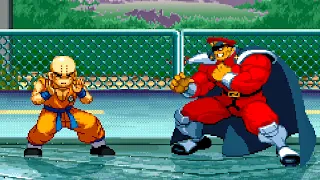 Krillin Vs. Bison - Psycho Power fizzled