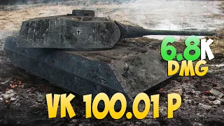 VK 100.01 P - 8 Frags 6.8K Damage - Fixed! - World Of Tanks