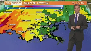 Heavy rain Friday before drying out for New Year's Eve