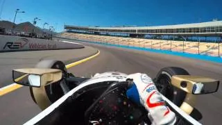 2016 INDYCAR Visor Cam with Josef Newgarden at Phoenix International Raceway