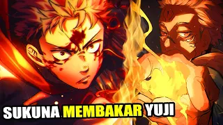 TOBAT !!! SUKUNA BERNIAT MEMBAKAR YUJI DENGAN TEKHNIK API [ Spoiler JJK 258 ]