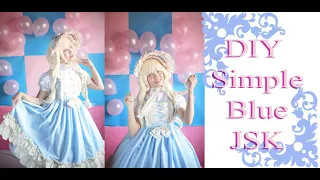 ♣ DIY Lolita Blue Jumper Skirt | Pastel Colors ♣ Lolita Tutorial Series