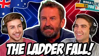 Did LEE MACK Pretend To Fall Off A Ladder To Avoid Going To Ikea? | WILTY Reaction