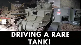 Driving one of the Worlds rarest tanks for the first time in 25 years!