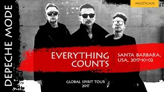 Depeche Mode - Everything Counts (Multicam)(Global Spirit Tour 2017, Santa Barbara, USA)(2017-10-02)