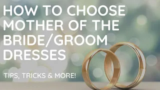 Mother Of The Bride And Groom Dresses