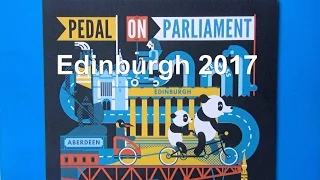 Pedal on Parliament, Edinburgh 2017 - The Ride