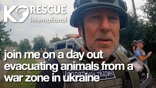 Ukraine Pet Rescue with Nick Tadd - video diary of a typical day on the front-line of animal rescue