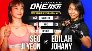Seo Ji Yeon vs. Edilah Johany | ONE Warrior Series Full Fight